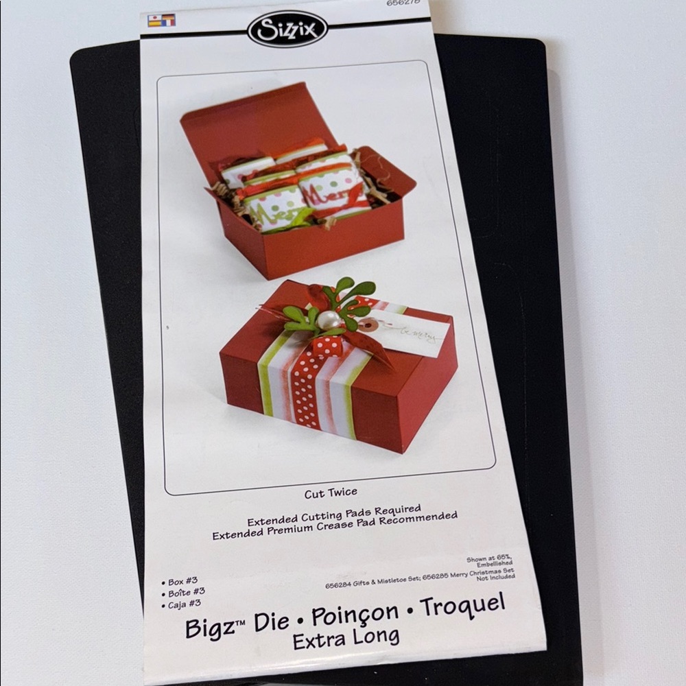 Sizzix Bigz Die Sizzix Bigz Die Cut Twice Extra Long 656278 Box #3 2009